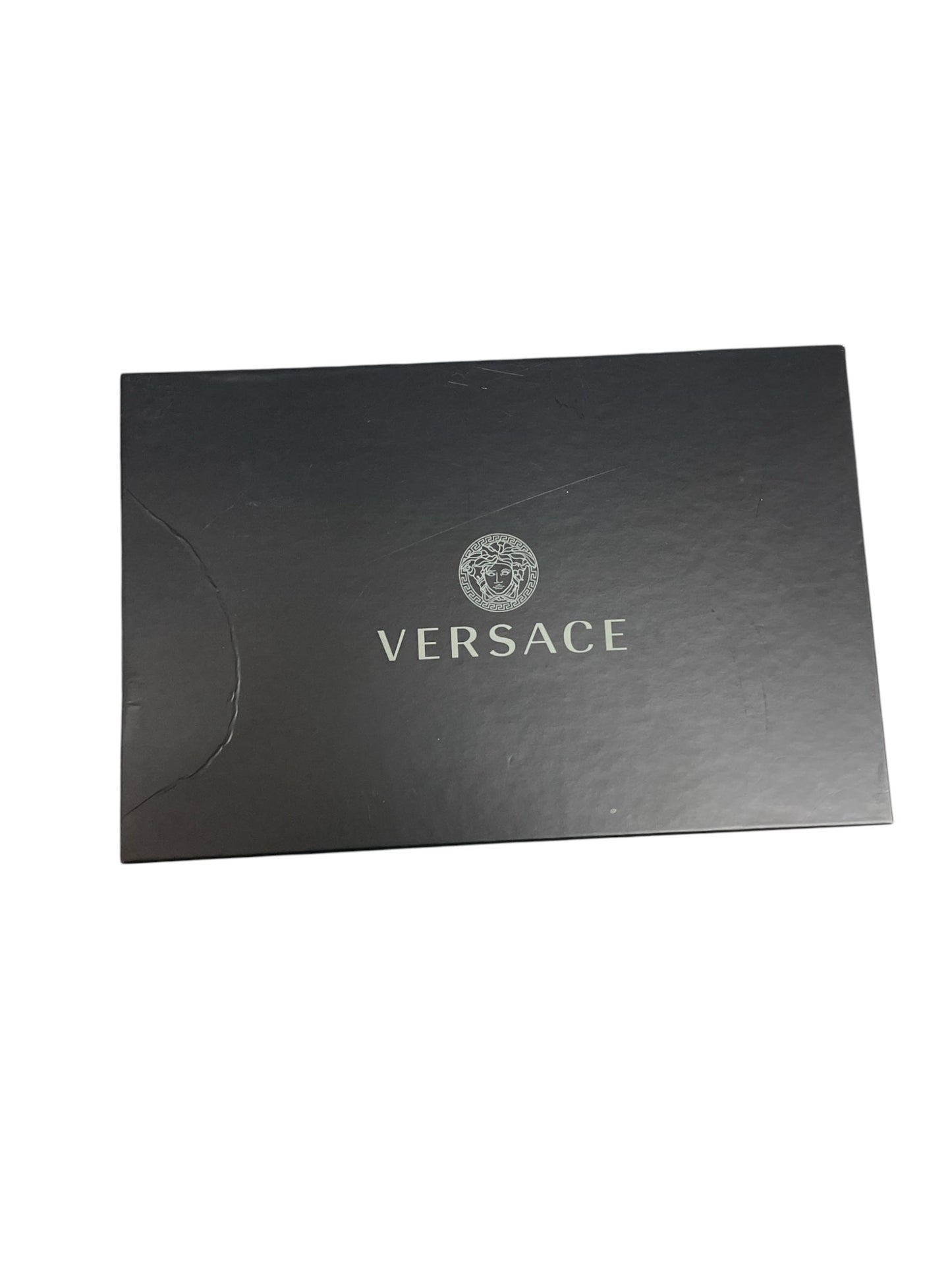 Sandals Luxury Designer By Versace In Black