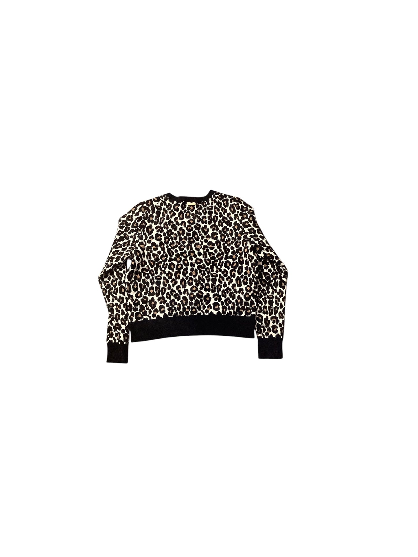 Sweater By Michael By Michael Kors In Animal Print, Size: Xl