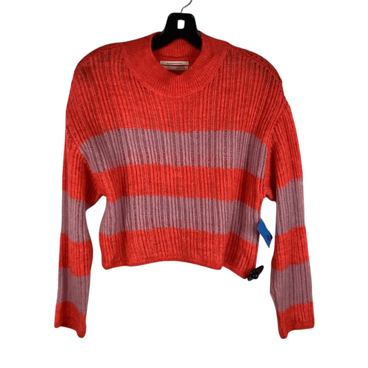 Sweater By Anthropologie In Pink & Red, Size: M