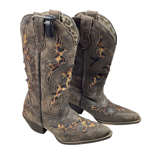 Boots Western By Laredo In Animal Print, Size: 6