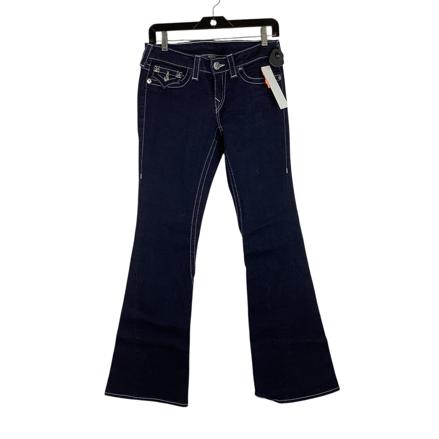 Jeans Designer By True Religion In Blue Denim, Size: 8 (29)