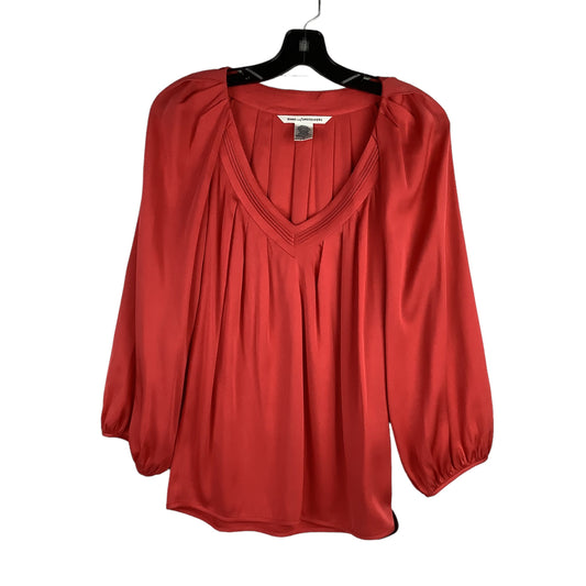 Top Long Sleeve Designer By Diane Von Furstenberg  Size: 4