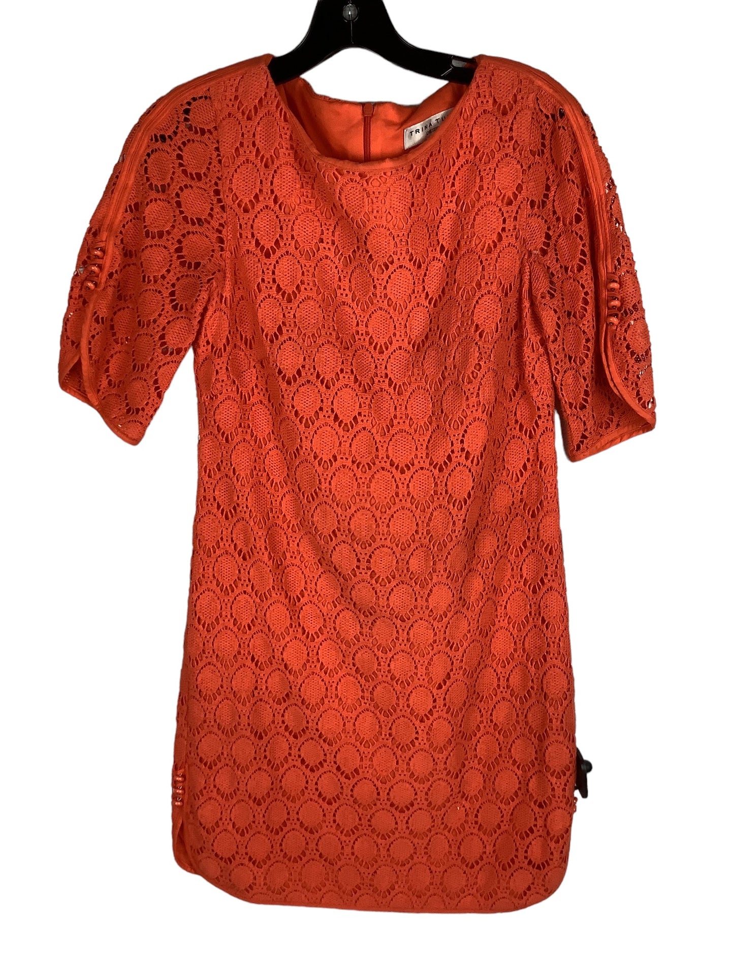 Orange Dress Designer Trina Turk, Size 4