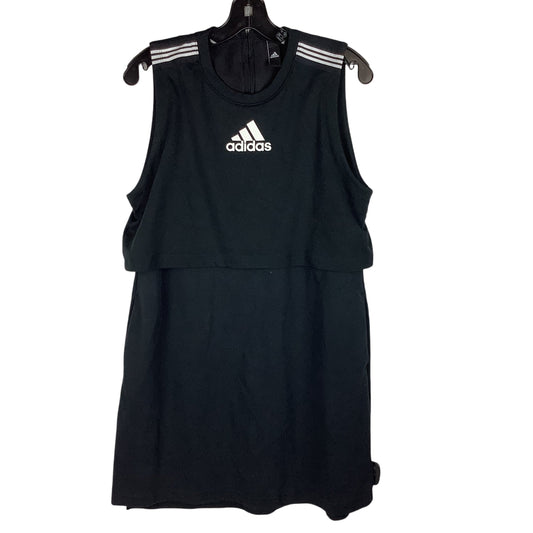 Athletic Dress By Adidas In Black, Size: M