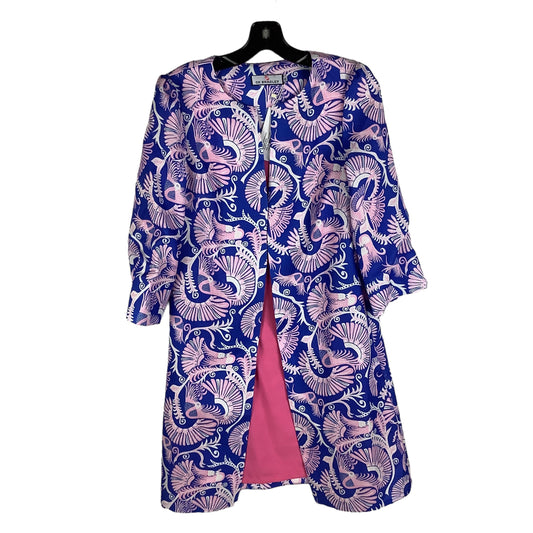 Blue & Pink Jacket Designer Cma, Size Xs