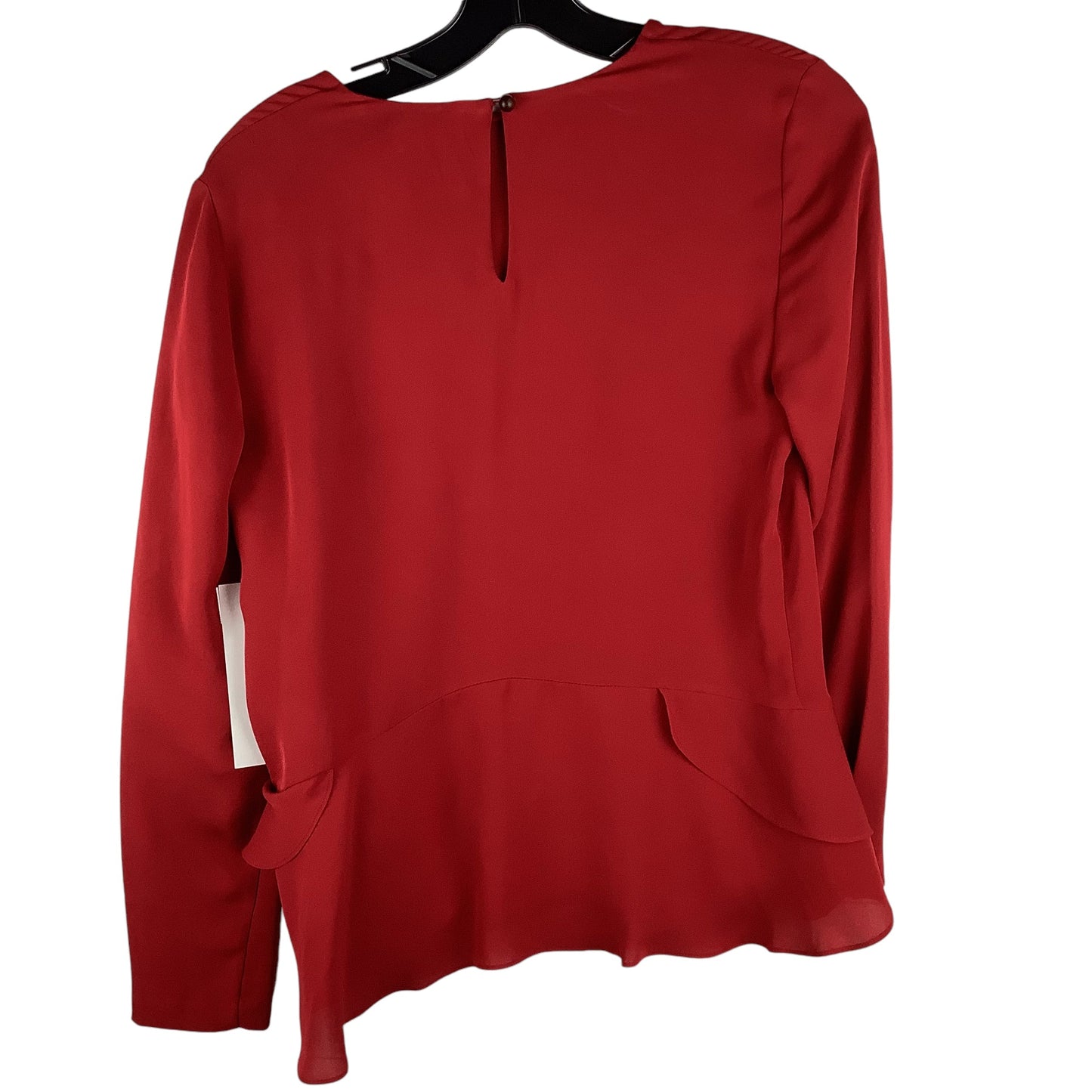 Top Long Sleeve Designer By Diane Von Furstenberg In Red, Size: 2