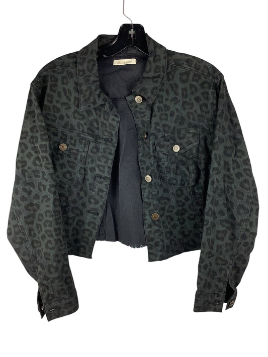 Jacket Denim By Altard State In Animal Print, Size: S