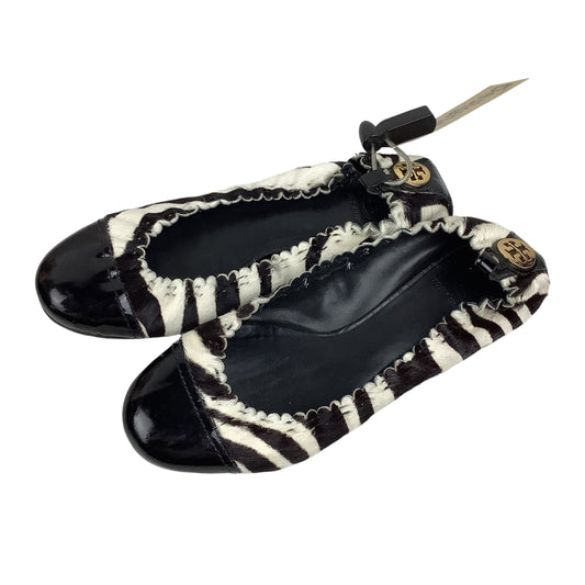 Shoes Designer By Tory Burch In Zebra Print, Size: 7