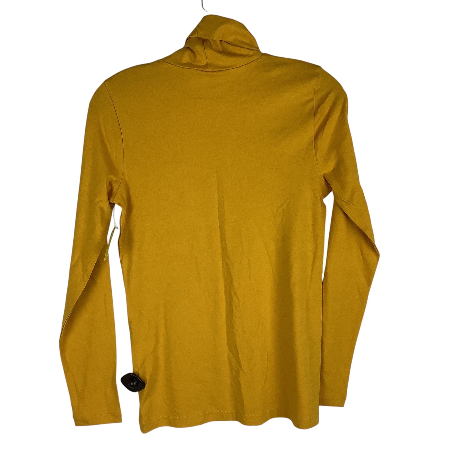 Top Long Sleeve Basic By J. Crew In Yellow, Size: Xs