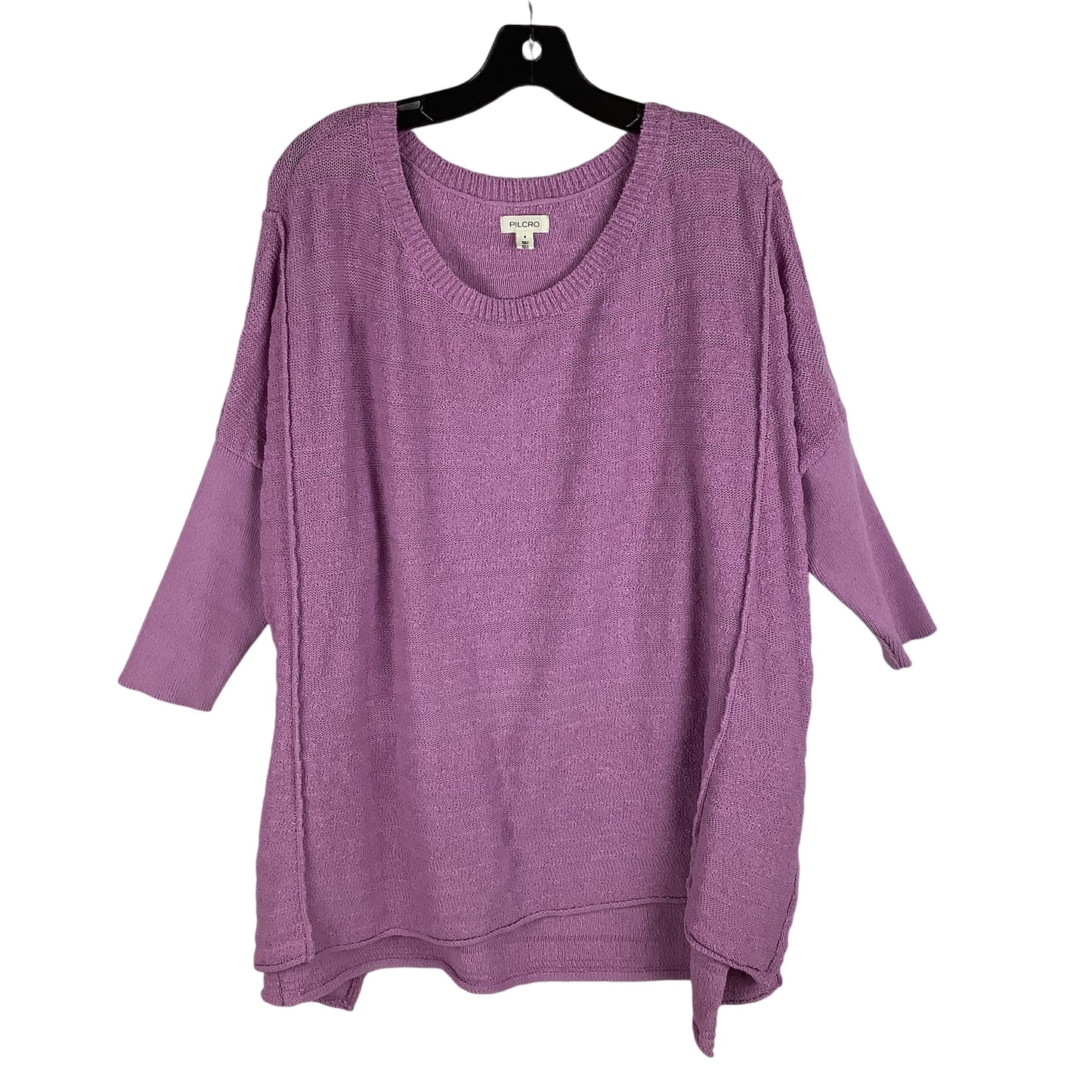 Top Long Sleeve By Pilcro In Purple, Size: S