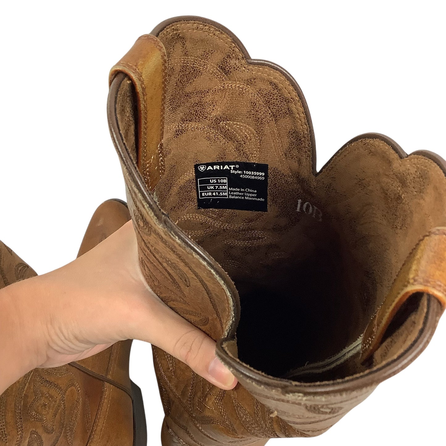 Boots Western By Ariat In Brown, Size: 10