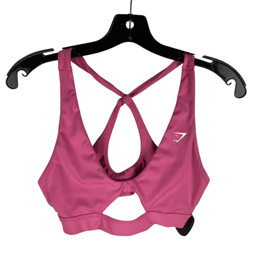 Athletic Bra By Gym Shark In Pink, Size: M