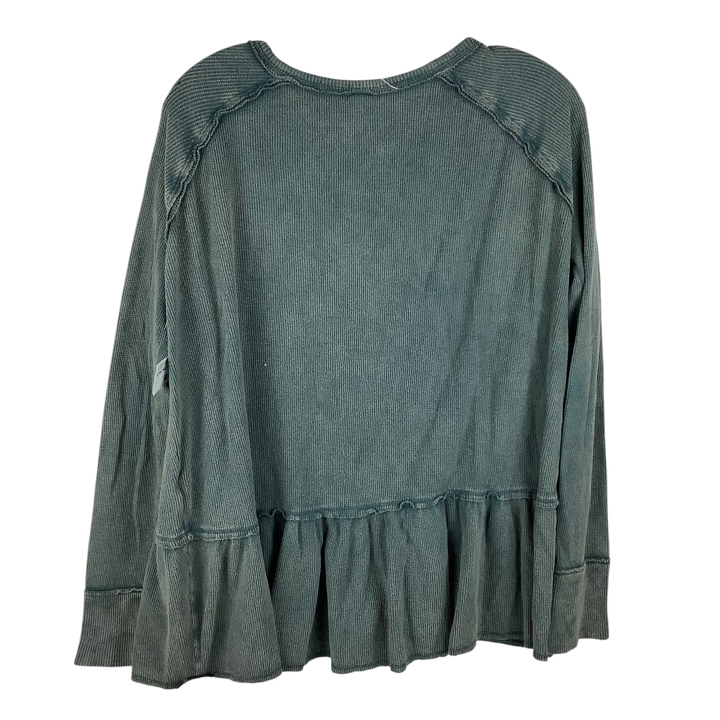 Top Long Sleeve By We The Free In Teal, Size: S