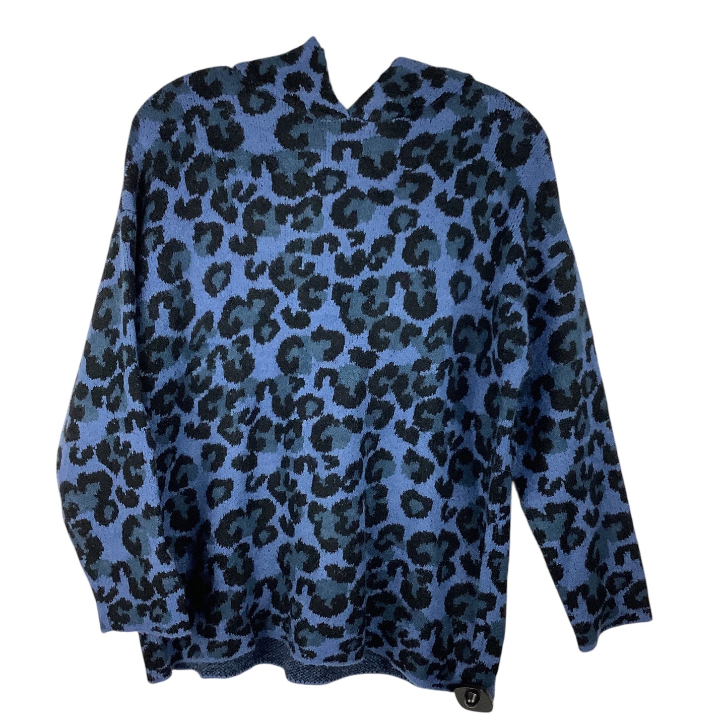 Sweatshirt Hoodie By Workshop In Animal Print, Size: S