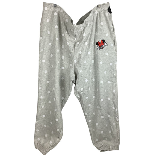 Athletic Pants By Disney Store In Grey, Size: 3x