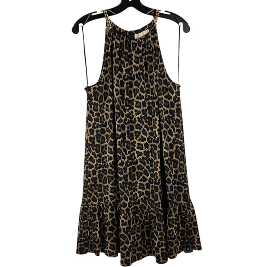 Dress Casual Short By Michael By Michael Kors In Animal Print, Size: Xl