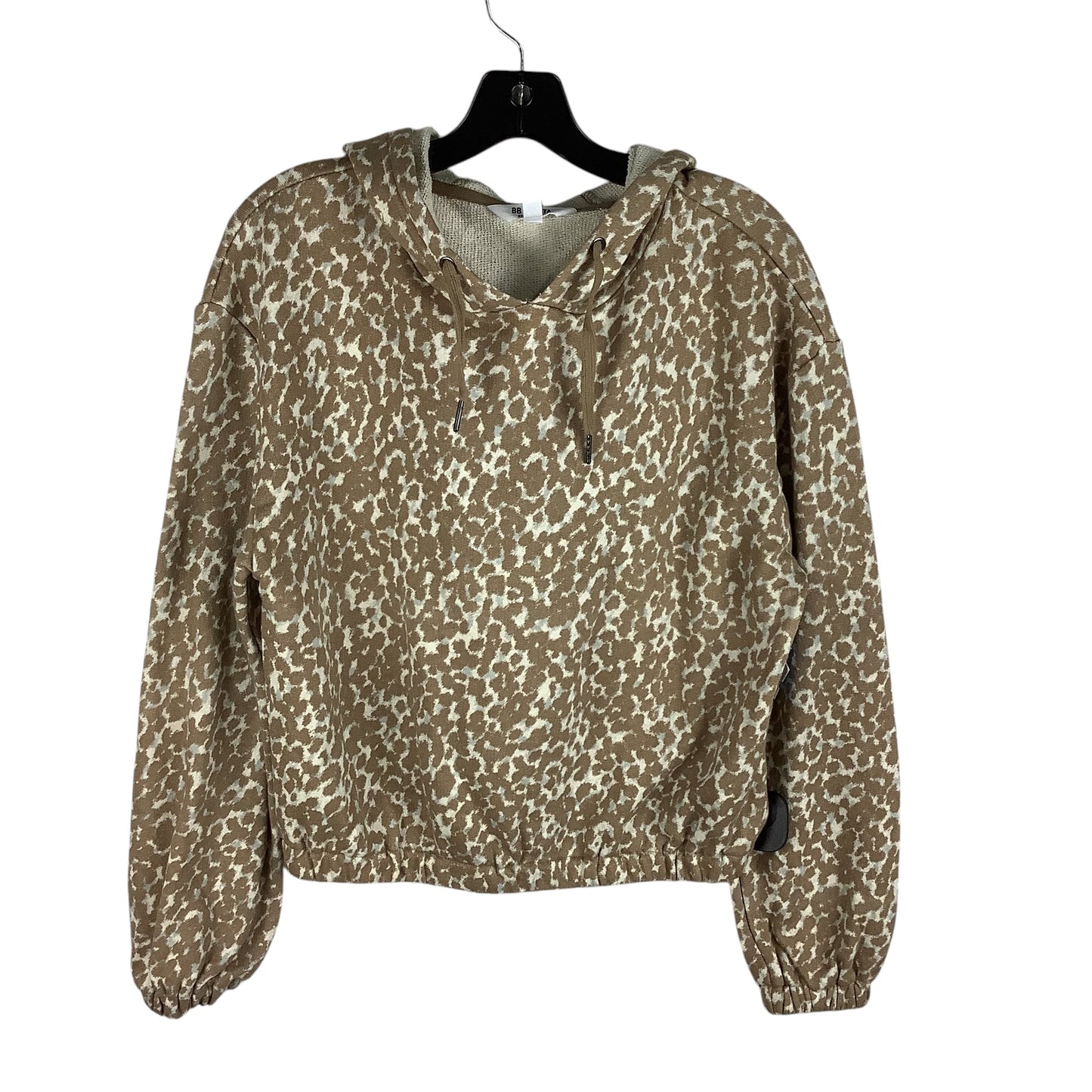 Sweatshirt Hoodie By Bb Dakota In Animal Print, Size: M