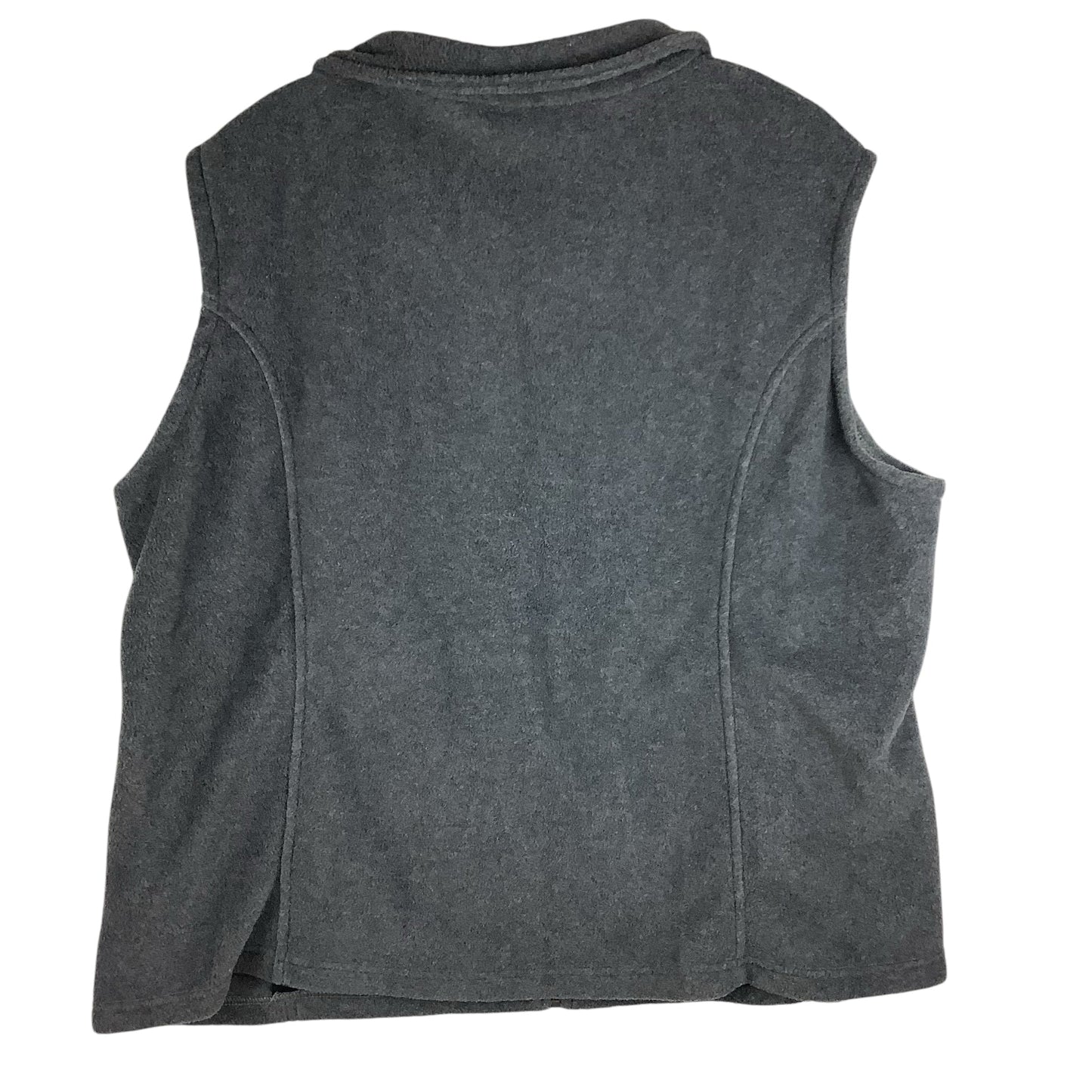 Vest Fleece By Columbia In Grey, Size: 2x