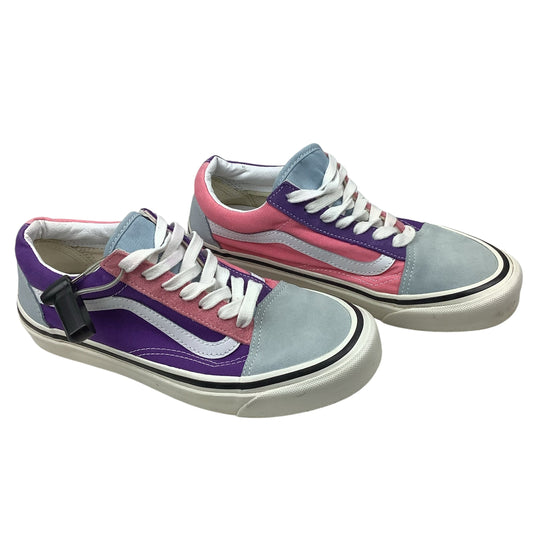 Shoes Sneakers By Vans In Multi-colored, Size: 7.5