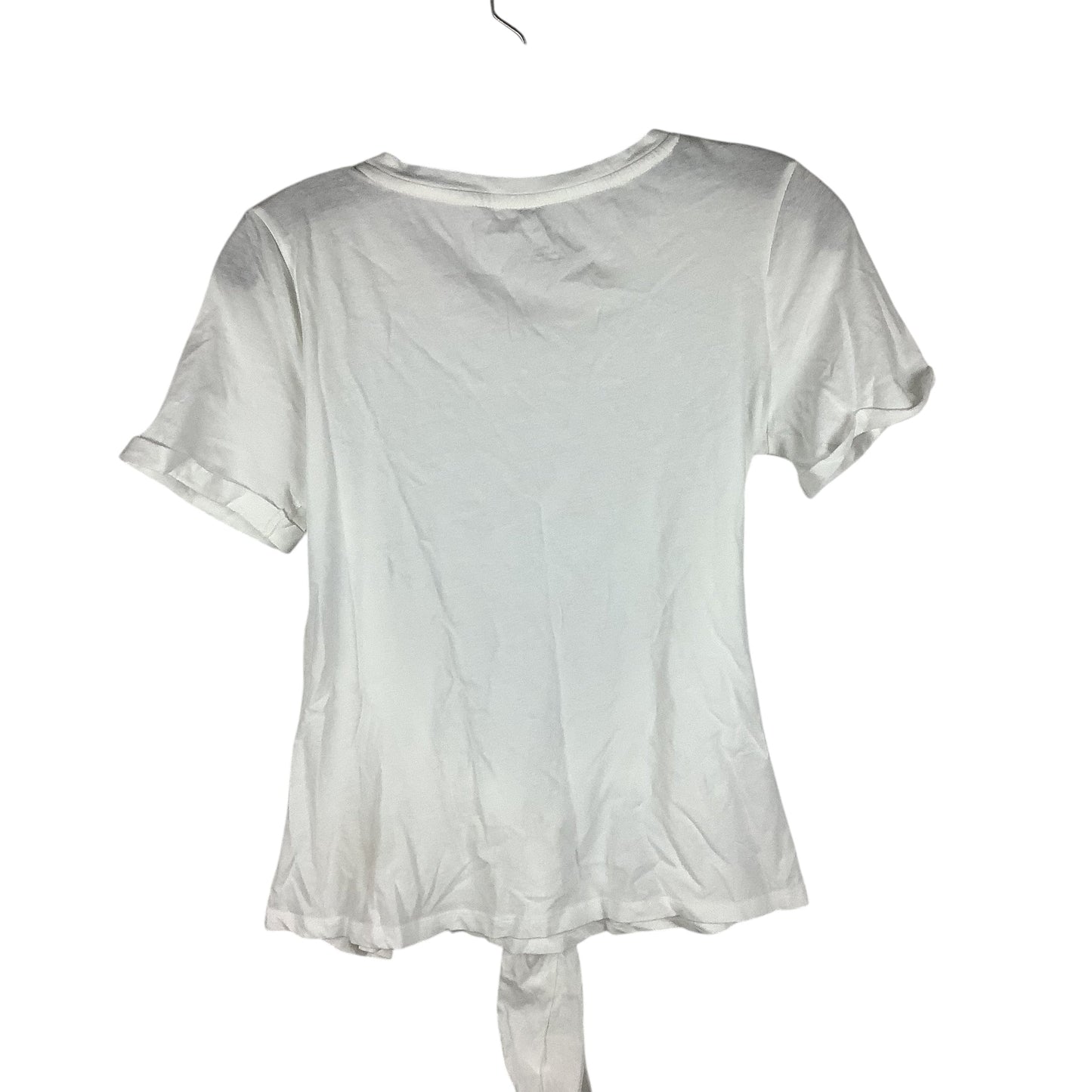 Top Short Sleeve Basic By Anthropologie In White, Size: S