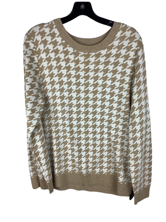 Sweater By Croft And Barrow In Brown, Size: Xl