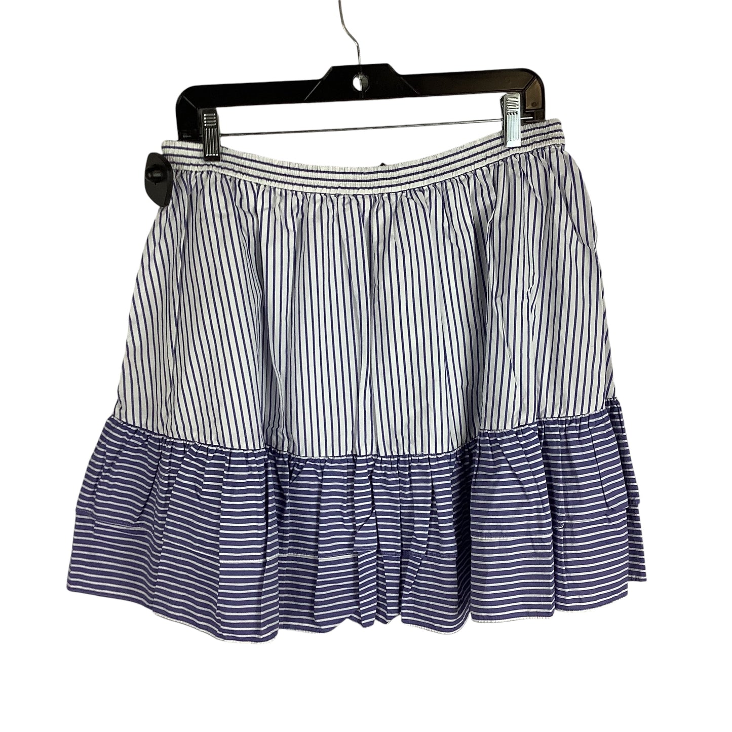 Skirt Mini & Short By J. Crew In Striped Pattern, Size: 12