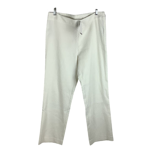 Pants Designer By Natori In Cream, Size: 10