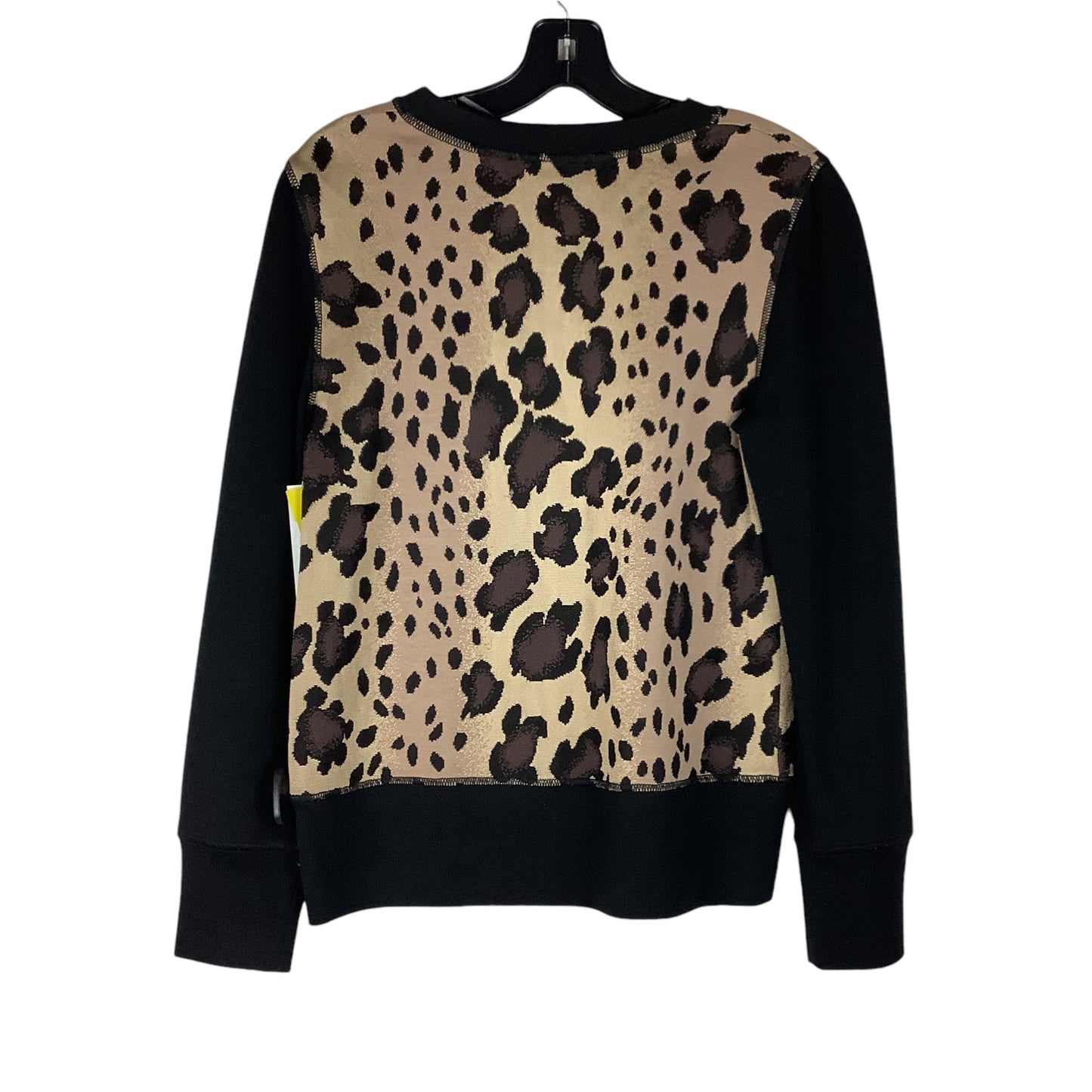 Top Long Sleeve Designer By St. John In Animal Print, Size: S