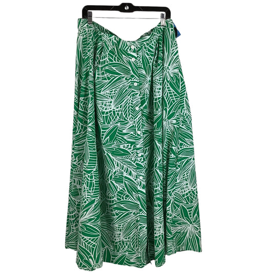 Skirt Maxi By Target In Green, Size: Xl