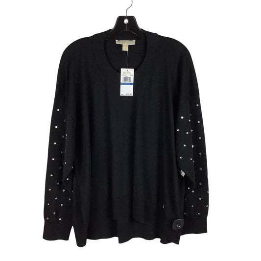 Top Long Sleeve By Michael By Michael Kors In Black, Size: Xl