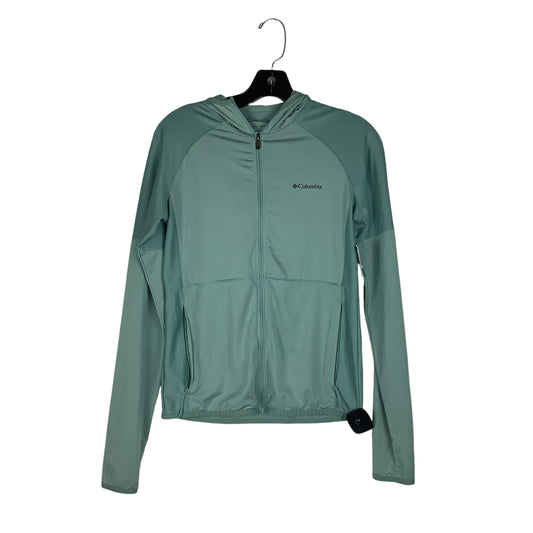 Athletic Jacket By Columbia In Green, Size: Xs