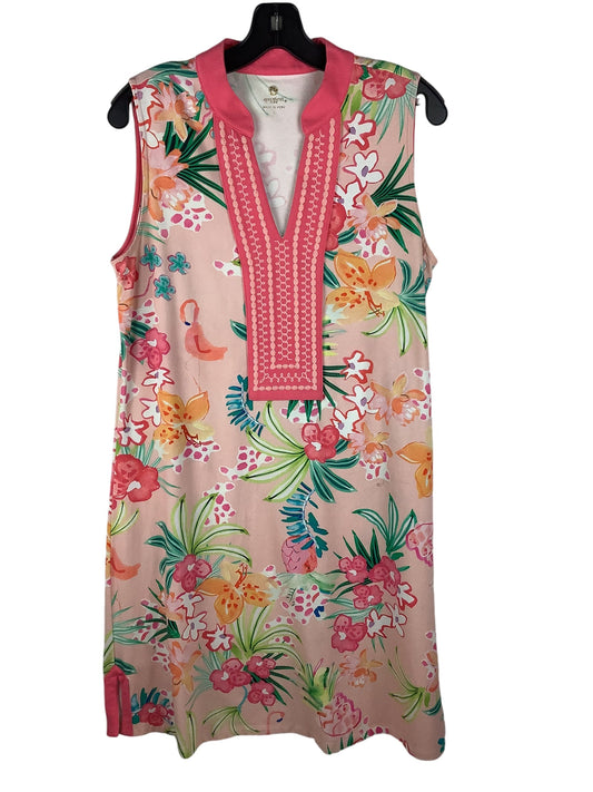 Dress Designer By Spartina In Floral Print, Size: L