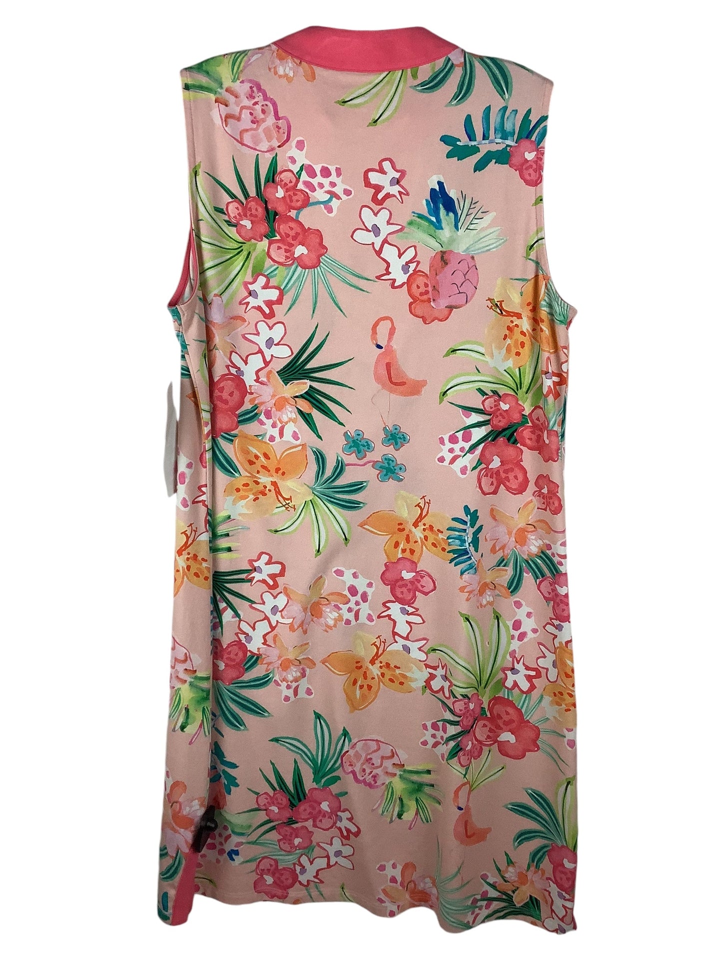 Dress Designer By Spartina In Floral Print, Size: L