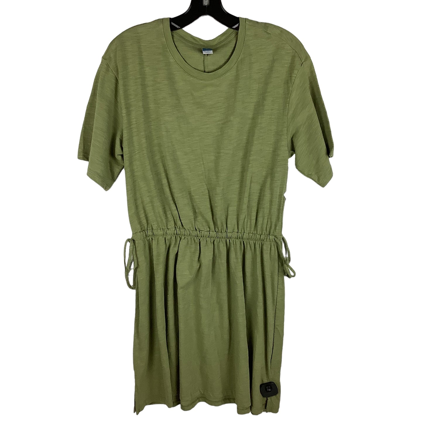 Green Dress Casual Midi Old Navy, Size M