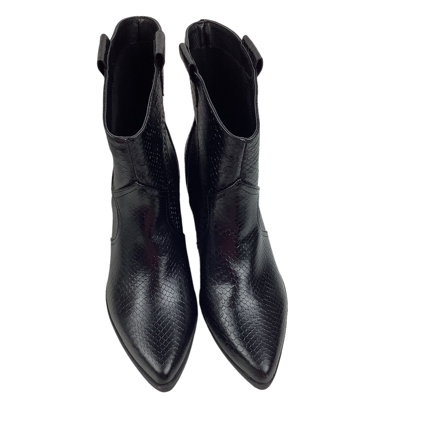 Black Boots Ankle Heels Dolce Vita, Size 9