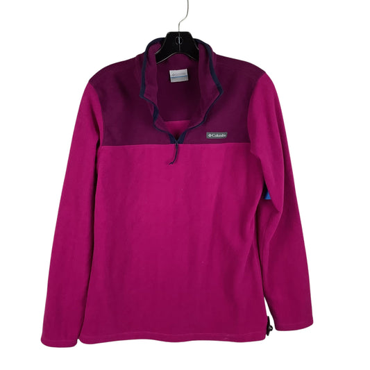 Jacket Fleece By Columbia In Purple, Size: M