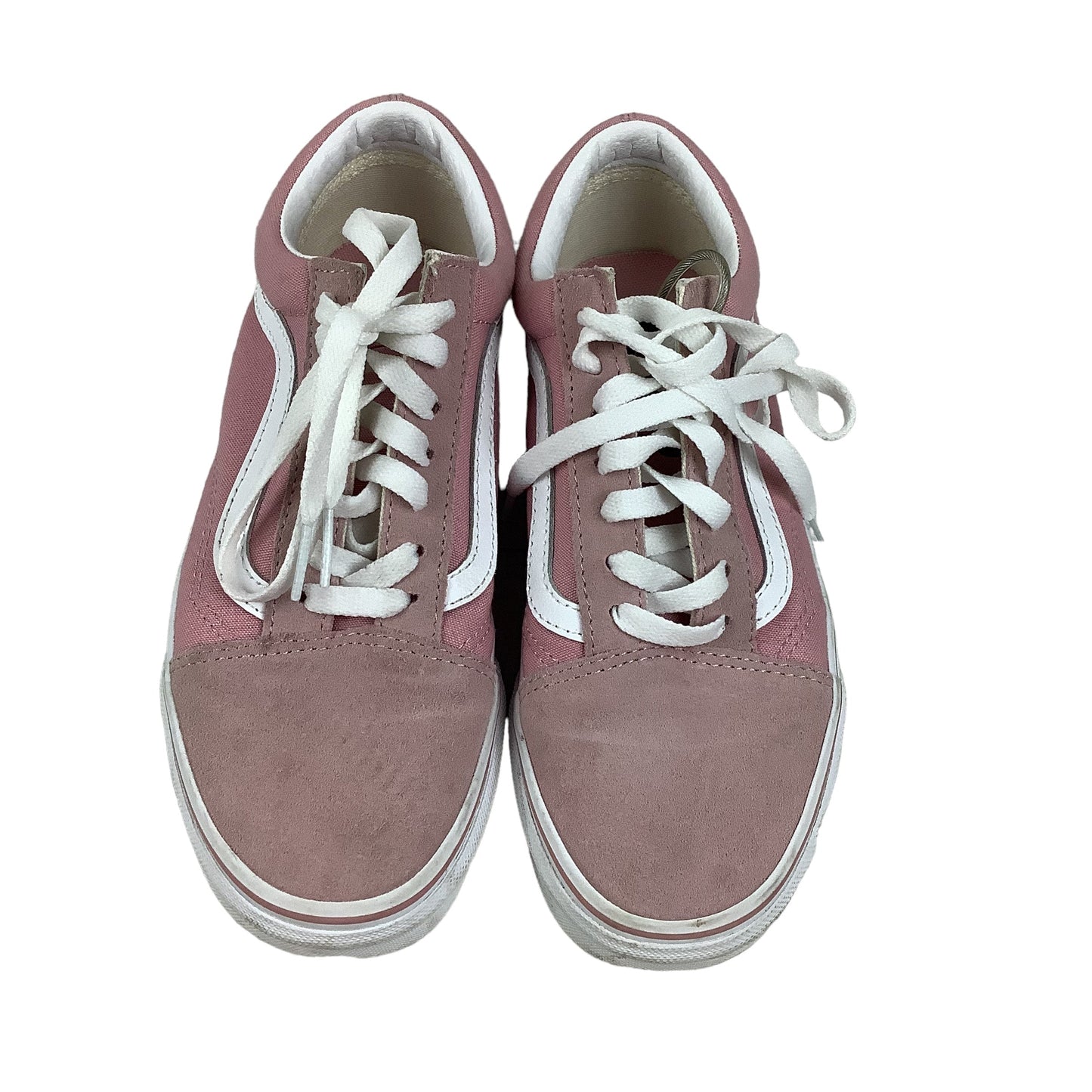 Shoes Sneakers By Vans In Pink, Size: 6.5