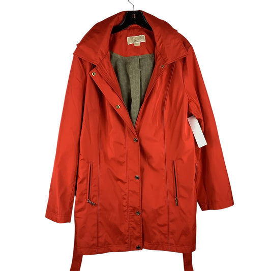 Coat Designer By Michael By Michael Kors In Orange, Size: Xl