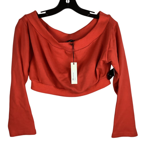 Sweater By Olivaceous In Orange, Size: S