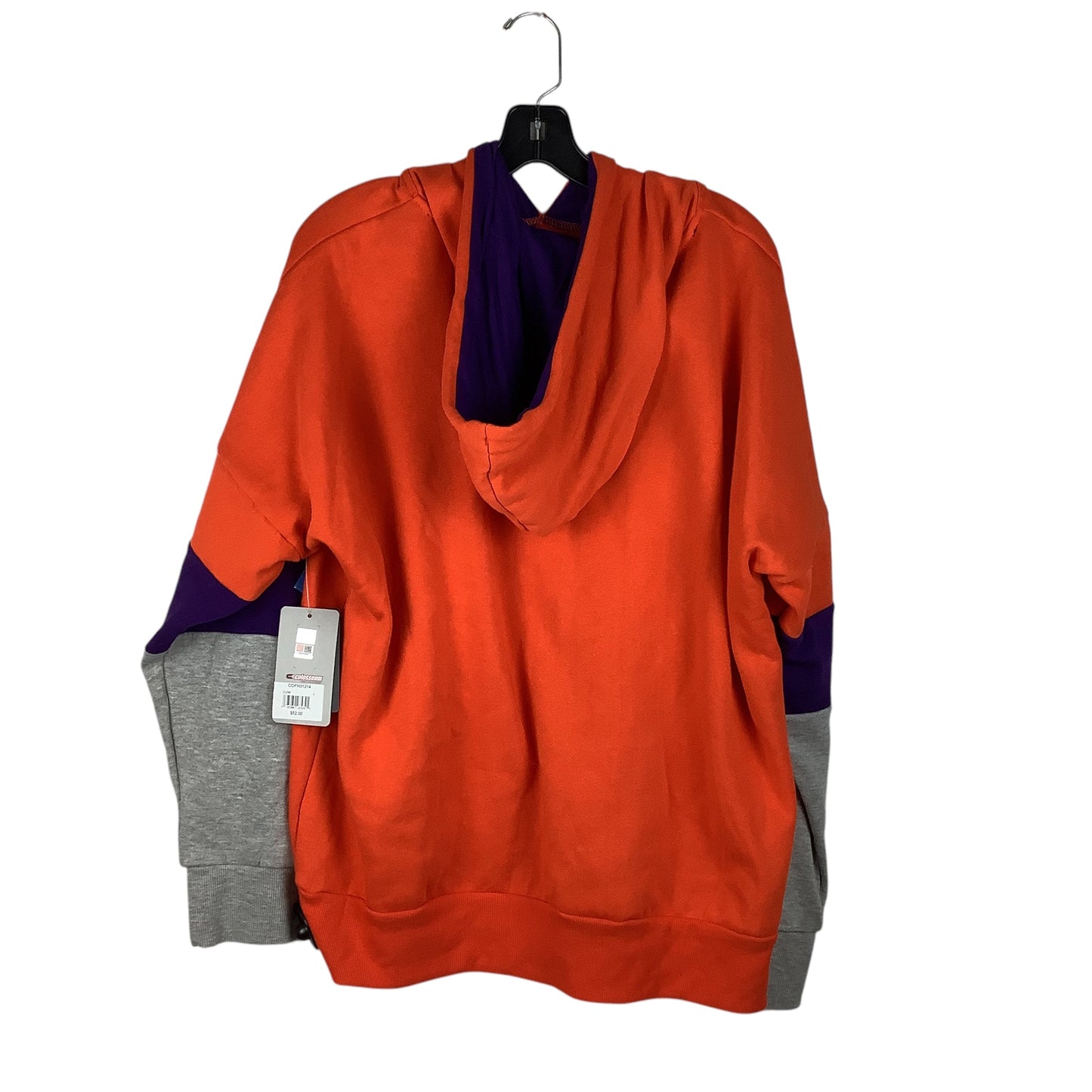 Sweatshirt Hoodie By Colosseum In Orange, Size: M