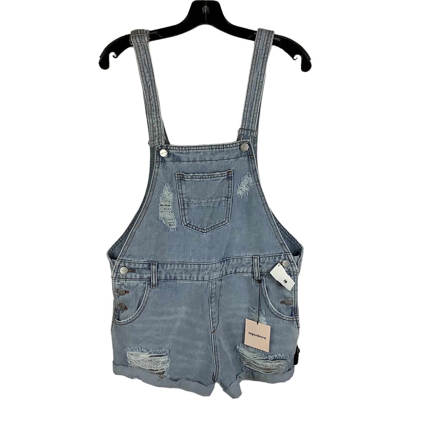 Blue Overalls Clothes Mentor, Size M