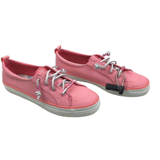 Shoes Sneakers By Sperry In Pink, Size: 9