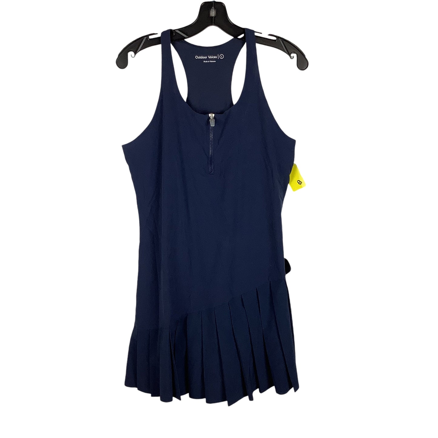 Athletic Dress By Outdoor Voices In Blue, Size: L