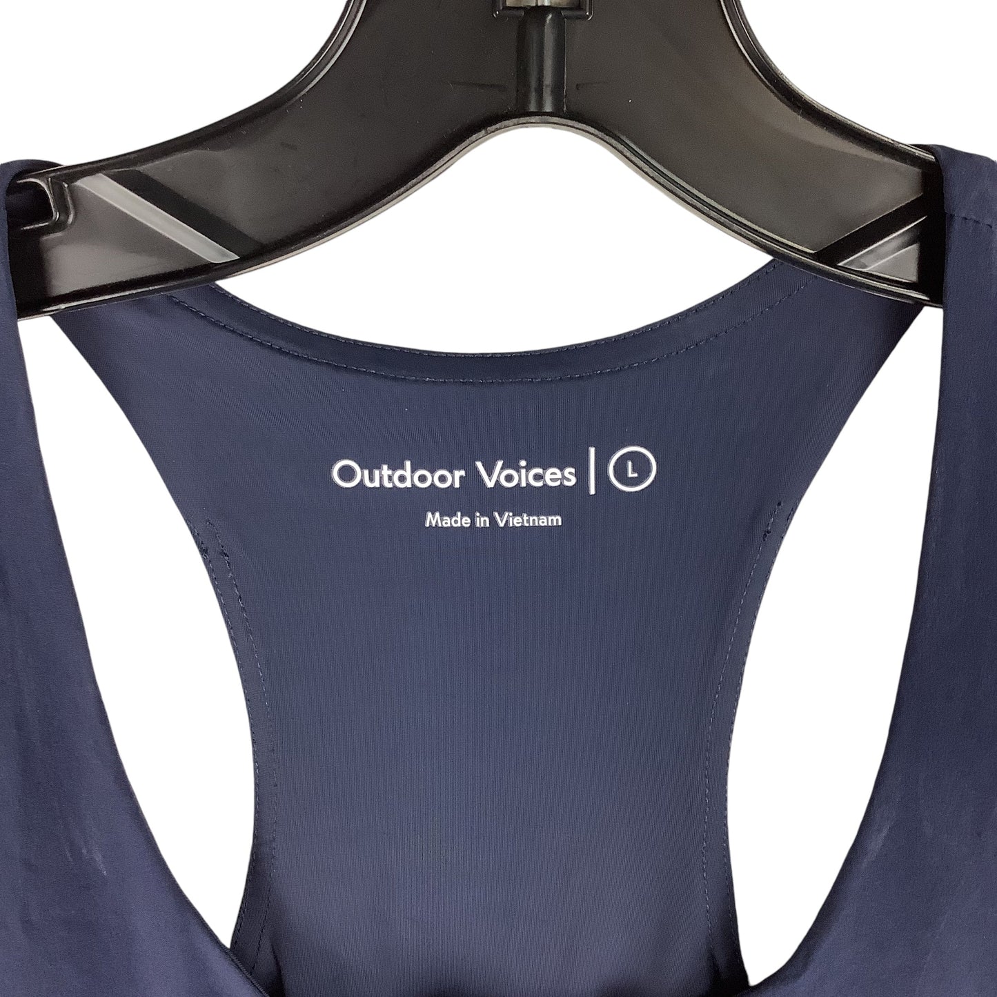 Athletic Dress By Outdoor Voices In Blue, Size: L