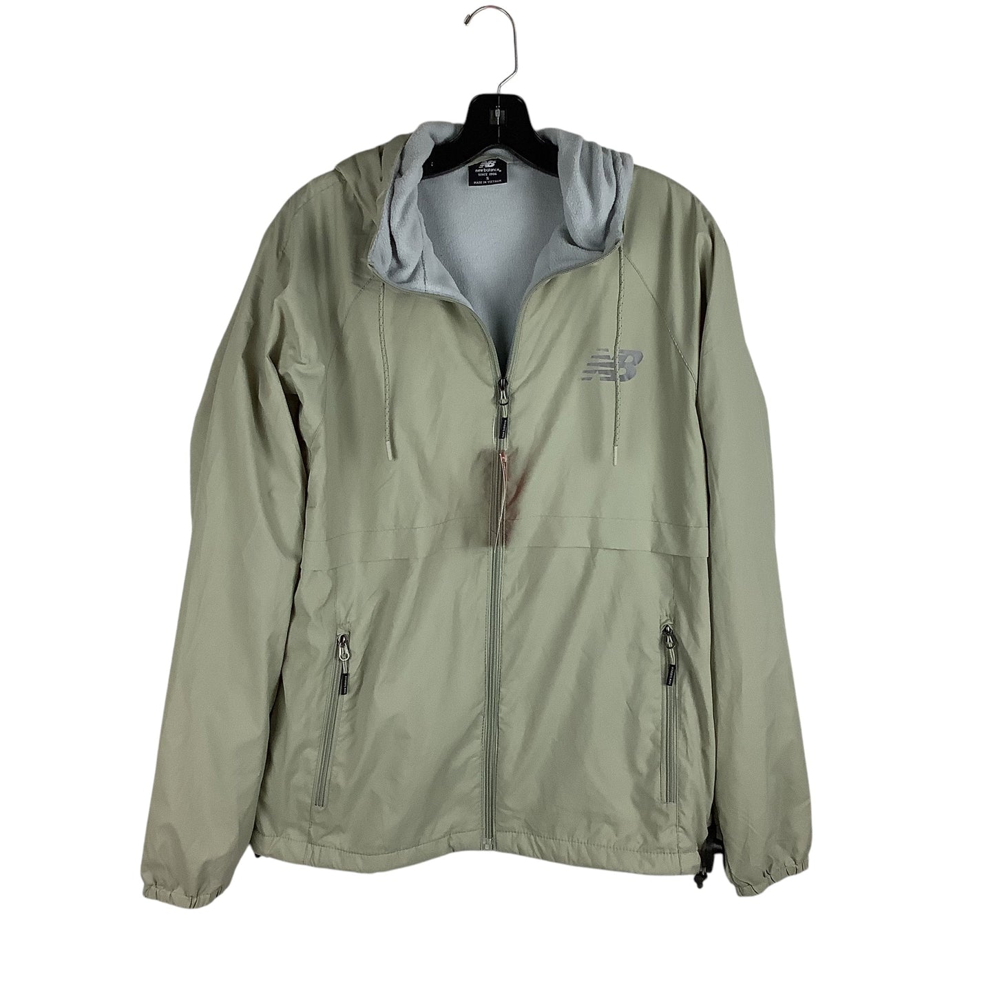 Jacket Other By New Balance In Green, Size: S