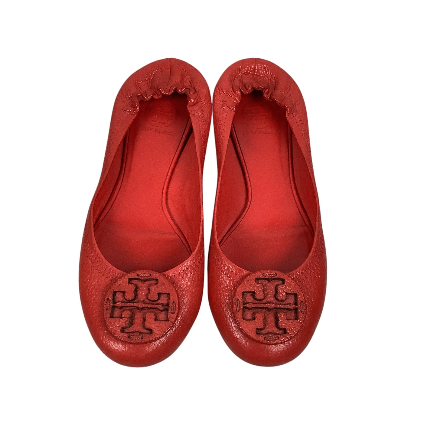 Shoes Flats By Tory Burch In Red, Size: 7.5