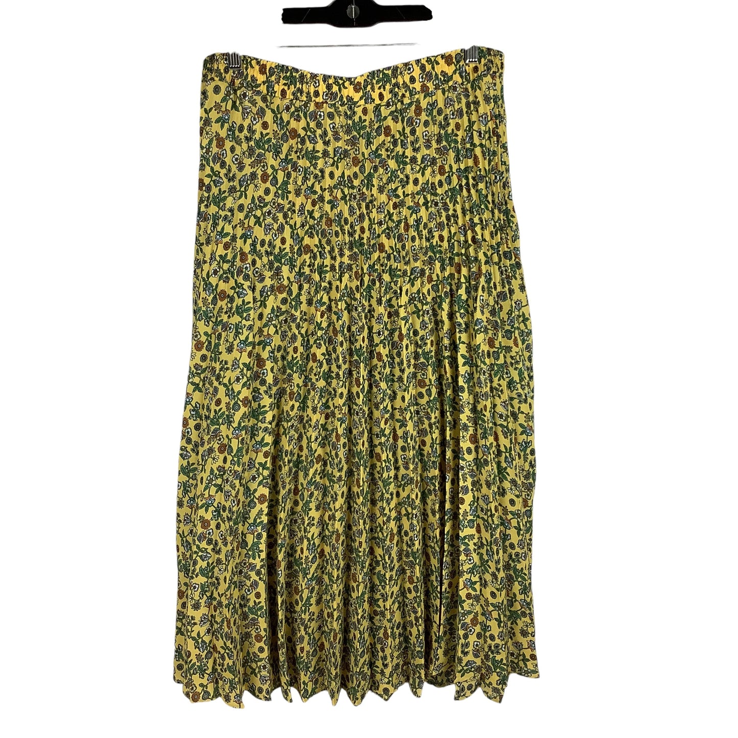 Skirt Maxi By Max Studio In Yellow, Size: L