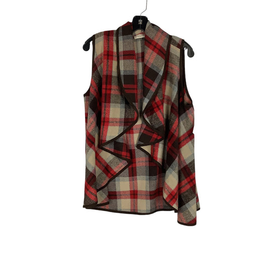 Vest Other By Altard State In Plaid Pattern, Size: M