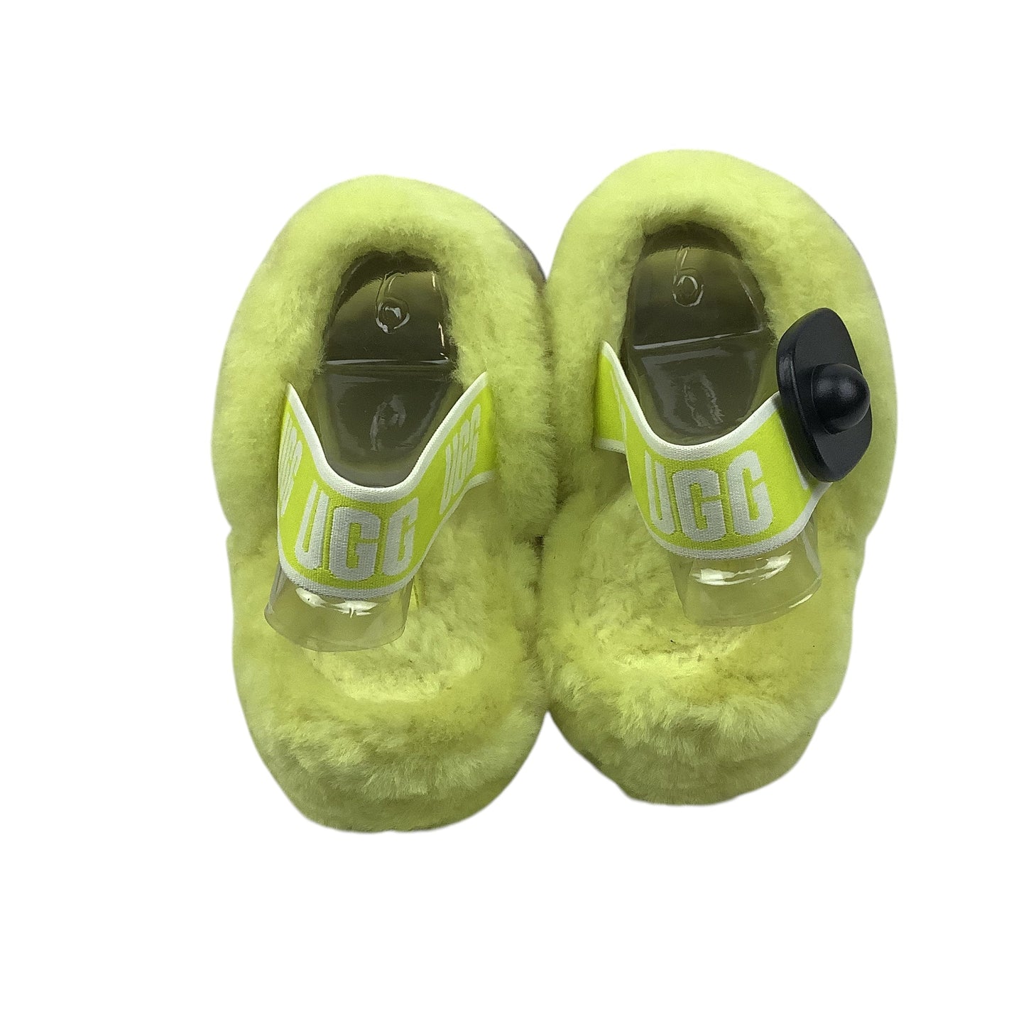 Sandals Designer By Ugg In Yellow, Size: 6