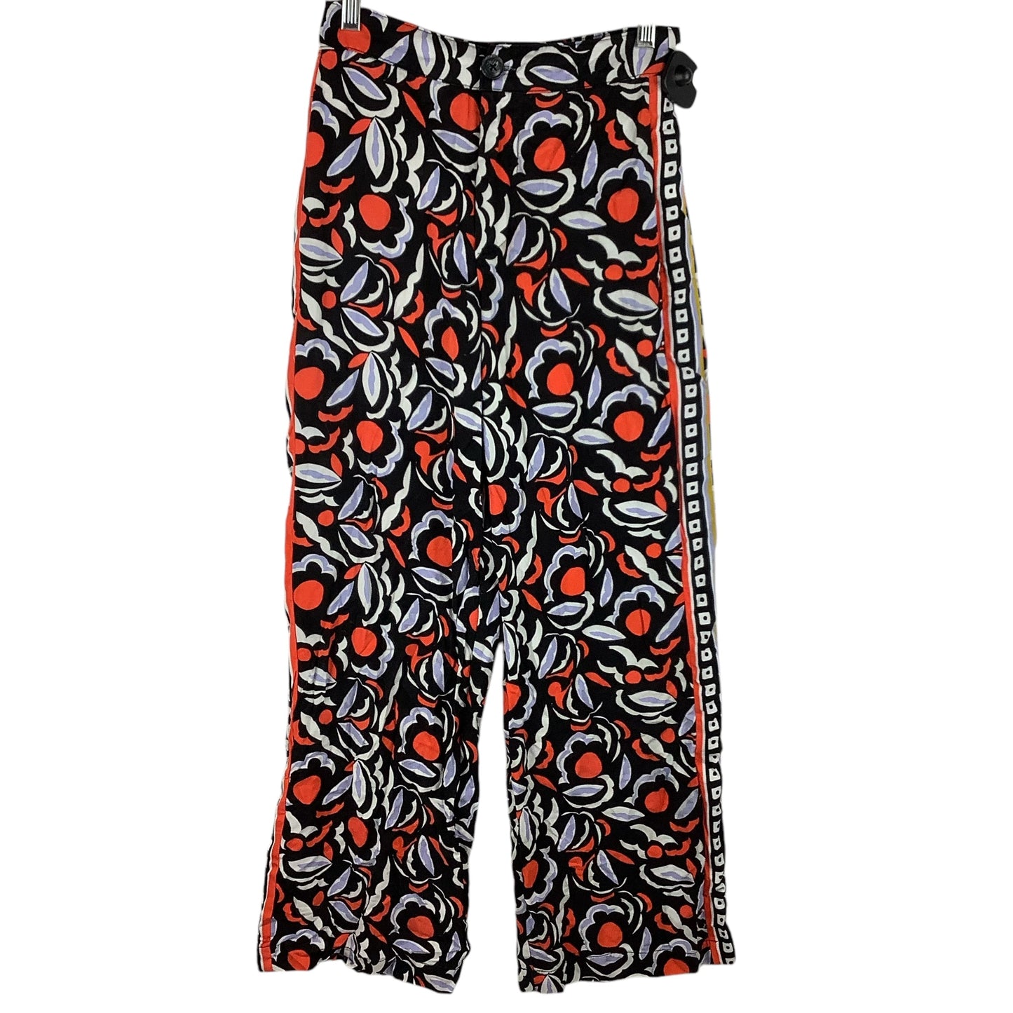 Pants Other By Anthropologie In Black & Orange, Size: 0